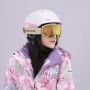 Нови Унисекс Ски Очила OTG UV400 Anti Fog За Ски Сноуборд дизайн за каска, снимка 5