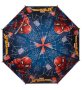 Чадър тип бастун за дъжд Автоматичен детски червен син Спайдърмен 68 см, снимка 1