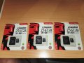 SD карта памет Kingston 256GB плюс SD адаптер, снимка 3