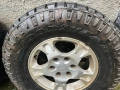 Гуми с джанти 265/70 R16 Goodyear Wrangler свалени от мицубиши паджеро 3, снимка 5