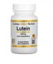 срок 03/24 Лутеин и Зеаксантин - California Gold Nutrition, Lutein with Zeaxanthin, 20 mg, 60