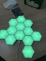 Смарт RGB LED Шестоъгълни Панели за Стена (12 бр.) – Гейминг Осветление / Музикален Ритъм, снимка 7