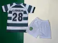 Детски екип на Спортинг Лисабон Кристиано Роналдо ретро модел!!!, снимка 1