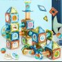 Голям Магнитен конструктор MAGIC MAGNETIC BLOCKS 126 части , снимка 5