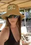 шапка Селин*Celine TRIOMPHE Bucket hat, снимка 1