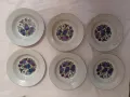 Български порцелан Разград, старото българско качество. 6 броя чинии. , снимка 1