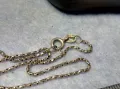 ФИНА СРЕБЪРНА ГРИВНА СРЕБРО 925 КРАСИВА РЕТРО АРТ СТИЛ ПЛЕТКА РЪЧНА ИЗРАБОТКА 39251, снимка 2