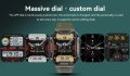 Смарт часовник MK66 400 mAh батерия смарт гривна водоустойчив Smart Watch , снимка 7