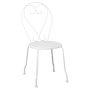 Стол трапезен градински Bistro Бял, снимка 1 - Столове - 44275701