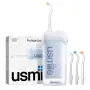 Портативен зъбен душ usmile с батерия , 95 дни , 4 режима 180 ml IPX7 водоустойчив – Бял, снимка 1