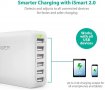 RAVPower 60W 6-портова настолна зарядна станция за зареждане с iSmart, снимка 2