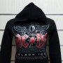 Нов дамски суичър с дигитален печат на музикалната група AC/DC - Black Ice, снимка 2