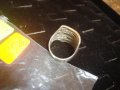 СТАР ВИНТИДЖ СТИЛ СРЕБЪРЕН 925 СРЕБРО ПРЪСТЕН с ПАТИНА 7076, снимка 8