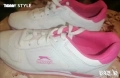 SLAZENGER Оригинал Нови Дамски Кожени Маратонки 39, снимка 5