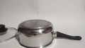 2 касероли от неръждаема стомана с двойно дъно, снимка 10