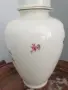 ALKA Bavaria Meissen 23см/АЛКА Бавария Майсен стара немска порцеланова ваза с капак-урна, снимка 10