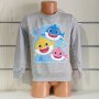 Нова детска ватирана блуза с дълъг ръкав Baby Shark, снимка 6