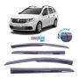 Комплект ветробрани Sunplex за Dacia Logan MCV 2013-2019г. лепящи ленти, 4 броя