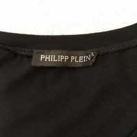 PHILIPP PLEIN маркова тениска "Устни и Диаманти". С камъни + памук и еластан. , снимка 5 - Тениски - 37423503
