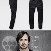 Нови и Намалени! Marc Newson x G-Star RAW Дамски Слим Дънки W27 L32, снимка 2 - Дънки - 30976460