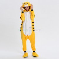 Пухкава пижама, Костюми тип onesie и kigurumi ТИГЪР, снимка 1 - Пижами - 38312228