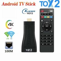 Тв бокс TOX 2 Allwinner H313 Wifi DDR4 TV Stick Мини стик тв бокс2/16, снимка 1 - Друга електроника - 42908009