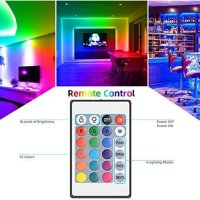 RGB LED светлинна лента, TV LED подсветки LED лента светлини с дистанционно - 5 метра, снимка 1 - Лед осветление - 42531593