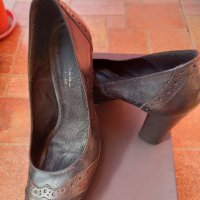 Дамски италиански обувки естественна кожа, снимка 3 - Дамски обувки на ток - 24946574
