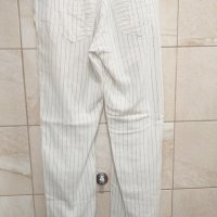 Ленен панталон с широки крачоли, снимка 4 - Панталони - 29230267