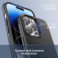 Нов черен защитен калъф кейс за iPhone 14 Pro 6.1 инча Айфон, снимка 6 - Калъфи, кейсове - 40428829