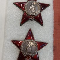 СССР Орден красная звезда с документи,два комплекта, снимка 3 - Нумизматика и бонистика - 37827359