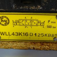 Хидравличен разпределител  Hidraulic Ring WLL43K16D125KBB1 24VDC directional control valve, снимка 5 - Резервни части за машини - 37834968