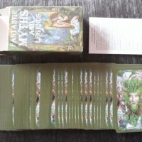 80 таро карти с кант и малка книжка: Fantastic Myths and Legends Tarot, снимка 7 - Карти за игра - 34436817