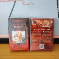 Любовна магия таро и оракул карти: Sexual Magic Tarot & Sexual Magic Oracle, снимка 2 - Карти за игра - 34165505