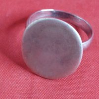 Сребърен пръстен, снимка 1 - Пръстени - 42516017