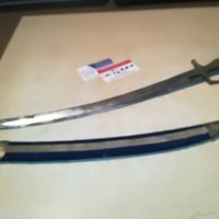 поръчан-колекционерски меч 60см-мед/месинг-внос швеицария, снимка 4 - Антикварни и старинни предмети - 29779552