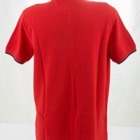 Мъжка червена блуза от памук Sir Raymond Tailor - L, снимка 2 - Блузи - 42823171