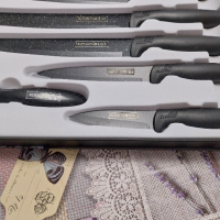 Комплект кухненски ножове Royalty line., снимка 4 - Прибори за хранене, готвене и сервиране - 44819286
