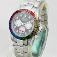 Дамски луксозен часовник Rolex Daytona, снимка 4 - Дамски - 32078243
