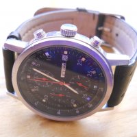 часовник хронограф "Pirelli" - Италия, снимка 3 - Антикварни и старинни предмети - 39975172