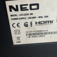 Крачета за ТВ NEO LED-32281 SW, снимка 2 - Части и Платки - 37178924