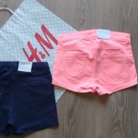 Нови!!! H&M - къси панталони 8-9г, снимка 1 - Детски къси панталони - 37534612