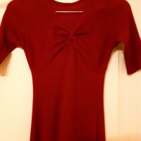 Красива, дълга, елегантна, червена рокля, снимка 3 - Рокли - 32159404