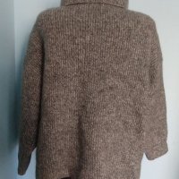 Уникално палто от 100% вълна / голям размер , снимка 8 - Палта, манта - 40117459