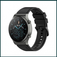 Силиконова Каишка Huawei Watch GT2 GT3 46 48 Samsung Watch4 Active Pro, снимка 4 - Смарт гривни - 36533693