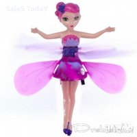 Кукла- фея, летяща принцеса, Дрон с USB розова