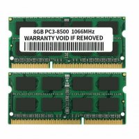 Нова 8GB (2x 4GB) DDR3 PC3-8500 1067 MHz 1066 MHz MacBook РАМ Памет SO-DIMM за ЛАПТОПИ 8500S, снимка 14 - Части за лаптопи - 31822396