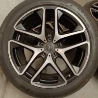Оригинални джанти с гуми зимни 21 цола за Mercedes G-klasse AMG63, снимка 2 - Гуми и джанти - 44353971
