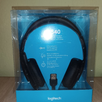 Слушалки Logitech H540 black, снимка 2 - Слушалки и портативни колонки - 44513081