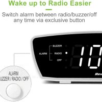 FM Радио часовник- будилник REACHER ACR- 3E, снимка 5 - Аудиосистеми - 42073788